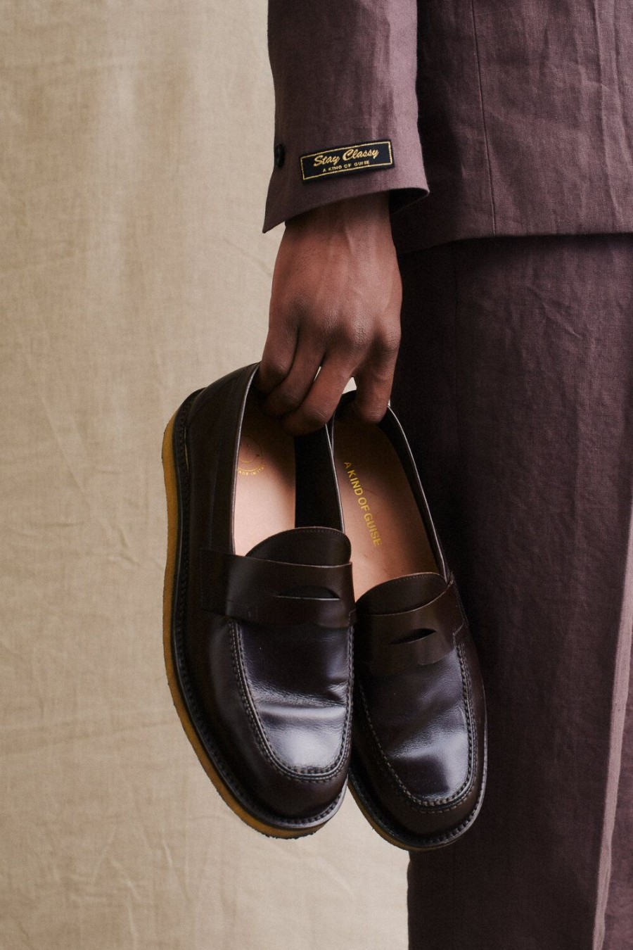 A Kind of Guise Crepe-Loafer | Schuhwerk