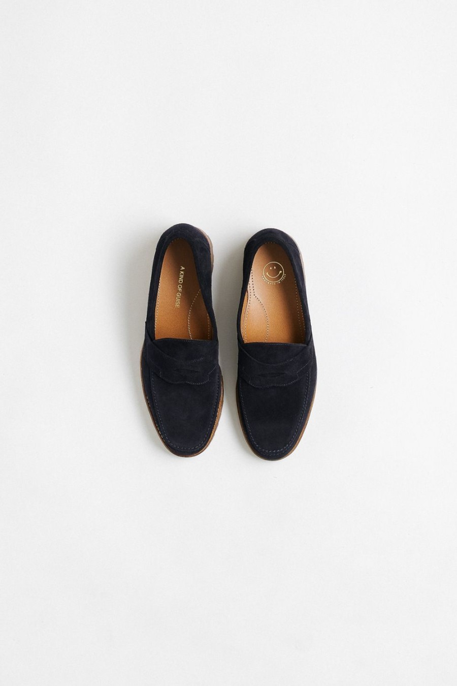 A Kind of Guise Bari Loafer Dark Azzurro | Schuhwerk